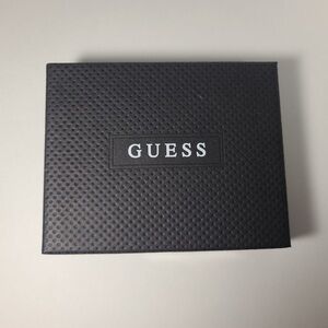 Guess Men's Trifold Wallet Black